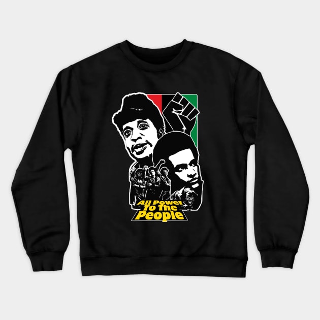 Black Panther Party Crewneck Sweatshirt by Esoteric Fresh 